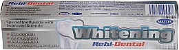 Aufhellende Zahnpasta - Mattes Rebi-Dental Whitening Toothpaste — Bild N1