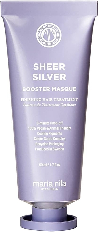 Maria Nila Sheer Silver Booster Masque	 - Maria Nila Booster-Maske Sheer Silver — Bild N1