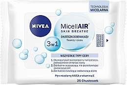 Düfte, Parfümerie und Kosmetik Abschminktücher - NIVEA Aqua Effect