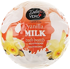 Düfte, Parfümerie und Kosmetik Badebombe mit Milchproteinen Vanilla milk orange - Dolce Vero