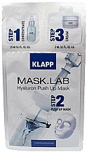 Hydratisierende Hyaluron-Tuchmaske mit Lifting-Effekt - Klapp Mask Lab Hyaluron Push Up Mask — Bild N1