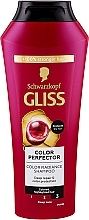 Düfte, Parfümerie und Kosmetik Shampoo für gefärbtes und gebleichtes Haar - Gliss Color Perfector Repair & Protect Shampoo