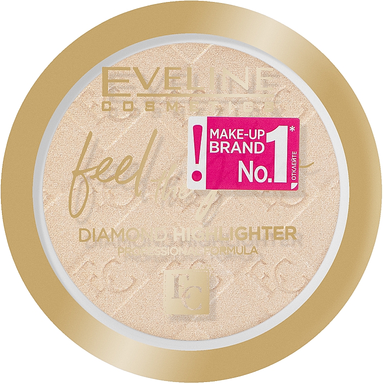 Highlighter für das Gesicht - Eveline Cosmetics Feel The Glow Diamond Highlighter — Bild N2