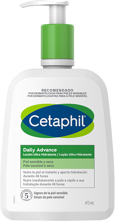 Feuchtigkeitsspendende Lotion für trockene Haut - Cetaphil Daily Advance Lotion — Bild N1