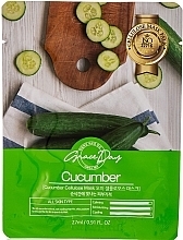 Düfte, Parfümerie und Kosmetik Tuchmaske für das Gesicht mit Gurkenextrakt - Grace Day Cucumber Cellulose Mask