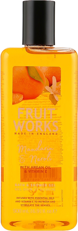 Bade- und Duschgel mit Mandarine und Neroli - Grace Cole Fruit Works Bath & Shower Mandarin & Neroli — Bild N1