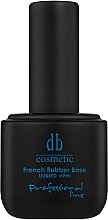 Basislack für Nägel - Dark Blue Cosmetics Shimmer French Rubber Base — Bild N1