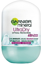 Deo Roll-on Antitranspirant - Garnier Mineral Deodorant UltraDry 48h  — Bild N1