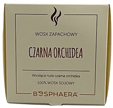 Düfte, Parfümerie und Kosmetik Aromatisches Sojawachs Schwarze Orchidee - Bosphaera Soy Wax Black Orchid