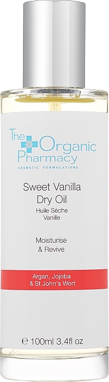 Trockenöl für Gesicht, Körper und Haar Süße Vanille - The Organic Pharmacy Sweet Vanilla Dry Oil — Bild N1