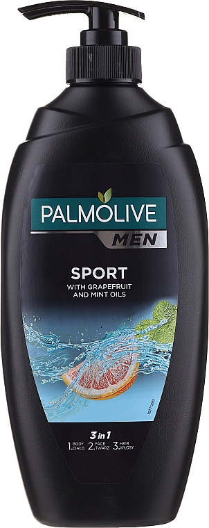 3in1 Duschgel für Männer - Palmolive Sport Naturals With Grapefruit And Mint Oils — Foto N3