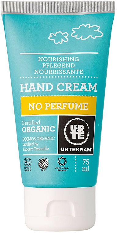 Pflegende Handcreme unparfümiert - Urtekram Hand Cream No Perfume
