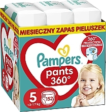Düfte, Parfümerie und Kosmetik Windelhöschen Pants Größe 5 (Junior) 12-17 kg Mega Box 152 St. - Pampers