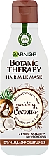 Düfte, Parfümerie und Kosmetik Pflegende Haarmilch-Maske mit Kokosnuss - Garnier Botanic Therapy Hair Milk Mask Coconut