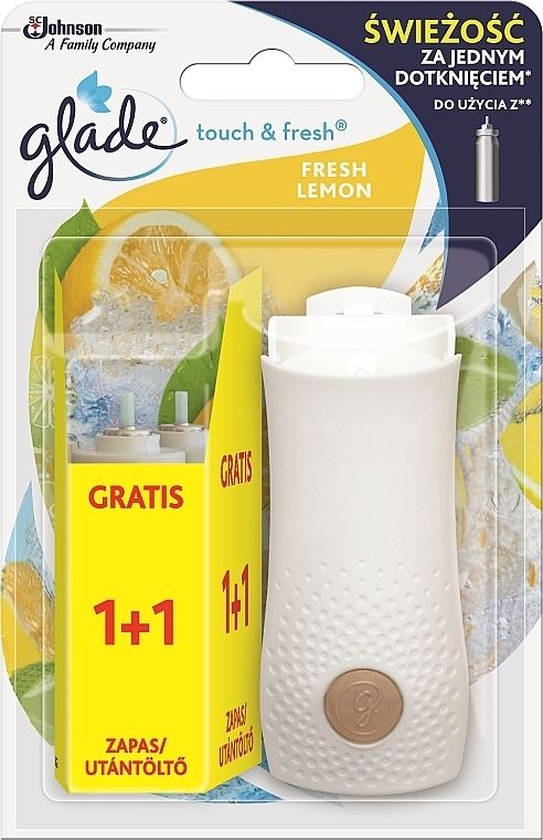 Mini-Lufterfrischer-Spray  - Glade Touch & Fresh Fresh Lemon  — Bild N1