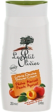 Düfte, Parfümerie und Kosmetik Duschcreme Pfirsich - Le Petit Olivier Shower Cream Peach Apricot