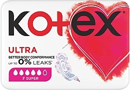 Düfte, Parfümerie und Kosmetik Damenbinden 7 St. - Kotex Ultra Super