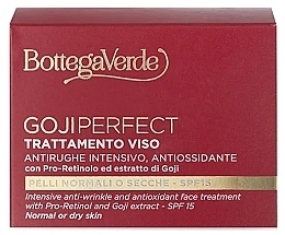 Gesichtscreme - Bottega Verde Goji Perfect Intensive Anti-Wrinkle And Antioxidant Treatment SPF15 — Bild N3