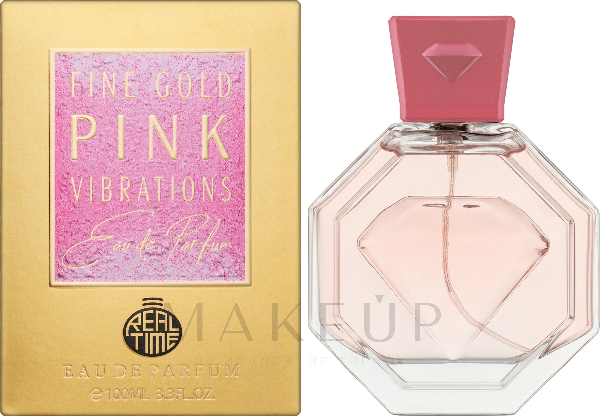 Real Time Fine Gold Pink Vibrations - Eau de Parfum — Bild 100 ml