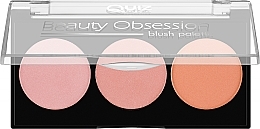 Rouge-Palette für das Gesicht - Quiz Cosmetics Beauty Obsession Palette Blush — Bild N1