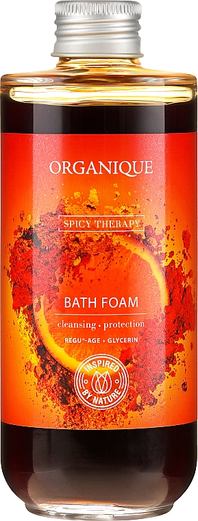 Feuchtigkeitsspendender und schützender Badeschaum - Organique Spicy Therapy — Bild N1