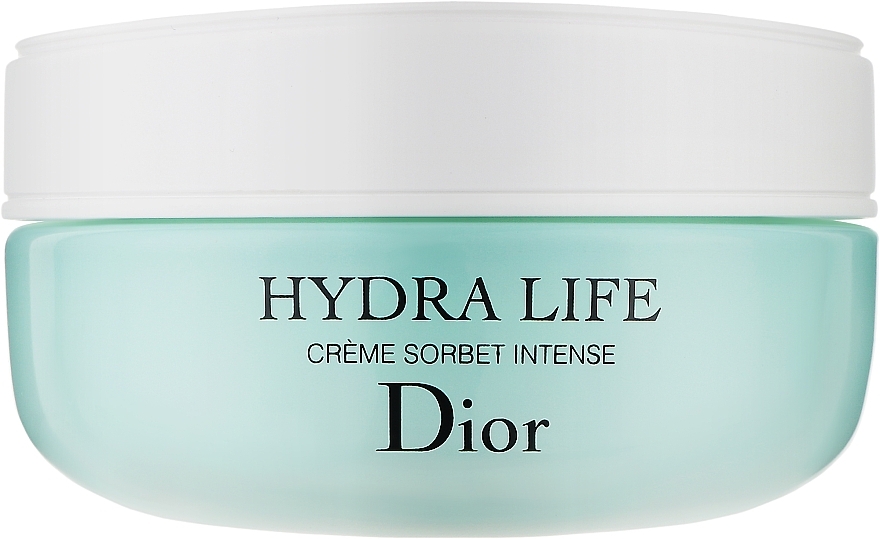 Feuchtigkeitsspendende Sorbetcreme mit reichhaltiger Textur für Gesicht und Hals - Dior Hydra Life Intense Sorbet Creme — Bild N1