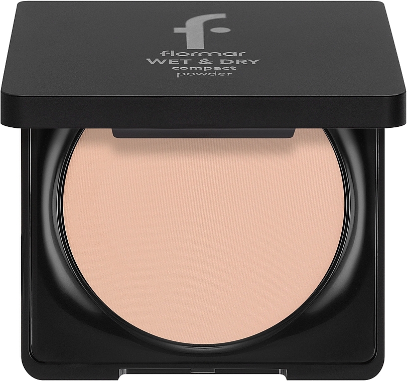 Kompakter Gesichtspuder - Flormar Wet & Dry Compact Powder  — Bild N1