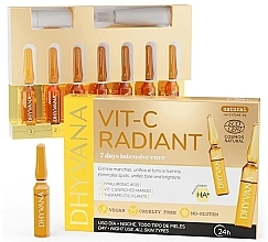 Düfte, Parfümerie und Kosmetik Aufhellende Gesichtsampullen - Dhyvana Vit-C Radiant Ampoules