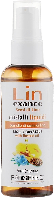 Flüssigkristalle zur Stärkung der Haare mit Leinsamen-Extrakt - Parisienne Italia Lin Exance — Bild N1