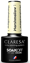 Düfte, Parfümerie und Kosmetik Gellack für Nägel - Claresa Marshmallow Soak Off UV/LED Color