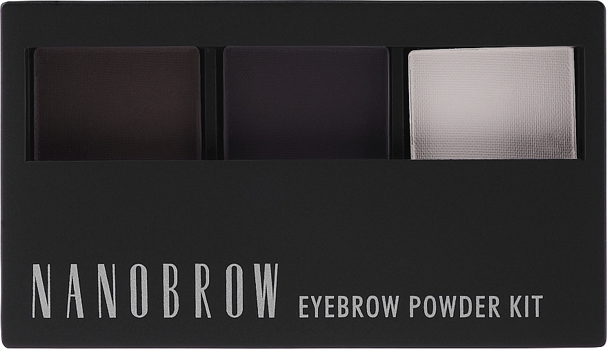 Augenbrauen-Palette - Nanobrow Eyebrow Powder Kit — Bild N2