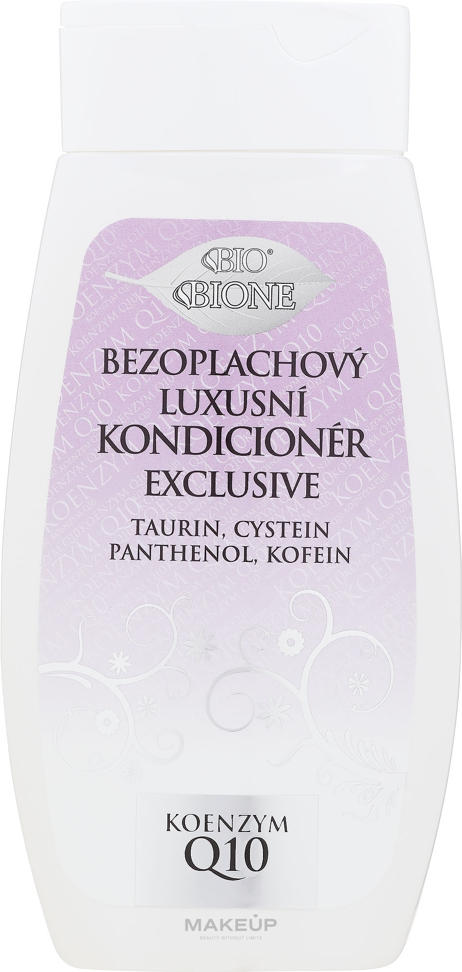 Haarspülung mit Coenzym Q10 ohne Ausspülen - Bione Cosmetics Exclusive Luxury Leave-in Conditioner With Q10 — Bild 260 ml