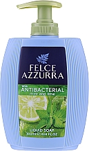 Flüssigseife Minze und Limette - Felce Azzurra Antibacterico Mint & Lime — Bild N1