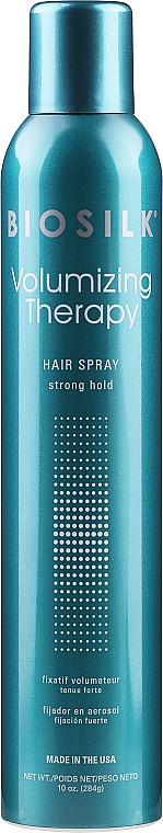 Haarlack Starker Halt - BioSilk Volumizing Therapy Hairspray Strong Hold — Bild N1