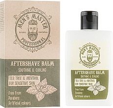 Düfte, Parfümerie und Kosmetik After Shave Balsam für empfindliche Haut mit Teebaum und Menthol - Men's Master