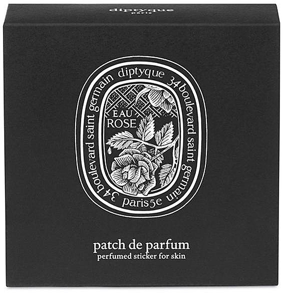 Parfüm-Körperaufkleber - Diptyque Patch De Parfum Perfumed Sticker For Skin Eau Rose — Bild N1