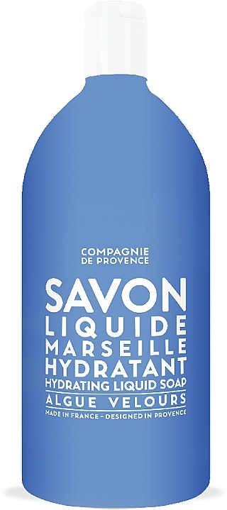 Feuchtigkeitsspendende Flüssigseife - Compagnie De Provence Algue Velours Hydrating Liquid Soap Refill — Bild N1