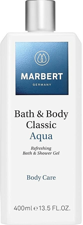 Erfrischendes Bade- und Duschgel - Marbert Bath & Body Classic Aqua Bath & Shower Gel — Bild N1
