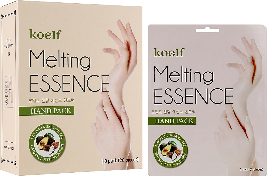 Hand- und Nagelmaske - Petitfee & Koelf Melting Essence Hand Pack — Bild N4