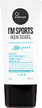 Erfrischende Sonnenschutzcreme SPF 50+ - Suntique I’m Sports Aqua Sungel SPF 50+ — Bild N2