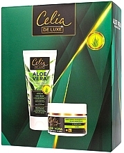 Düfte, Parfümerie und Kosmetik Gesichtspflegeset - Celia De Luxe Aloe Vera (Handcreme 50ml + Nachtcreme 80ml)