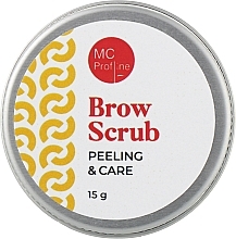 Augenbrauen-Peeling - Miss Claire MC Profline Peeling&Care Brow Scrub — Bild N2