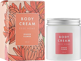 Körpercreme mit Ingwerblüte - Esse Home Body Cream Ginger Flower — Bild N2