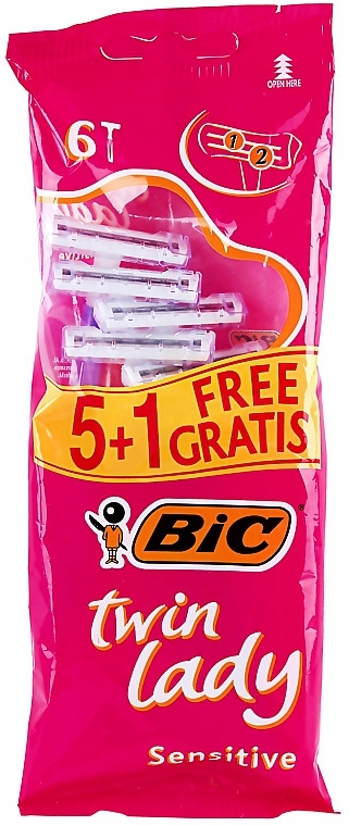 Einwegrasierer Twin Lady 6 St. - Bic — Bild N1