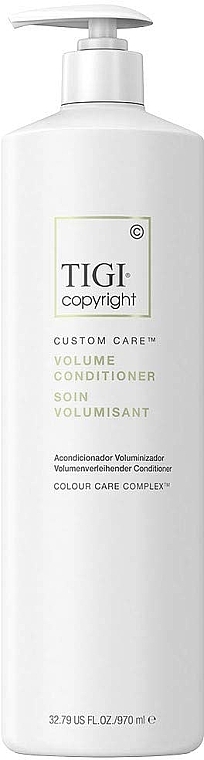 Conditioner für Haarvolumen - Tigi Copyright Custom Care Volume Conditioner — Bild N2