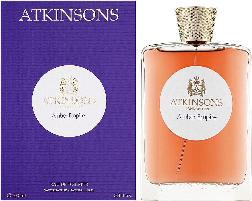 Atkinsons Amber Empire - Eau de Toilette — Bild N2