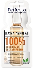 Düfte, Parfümerie und Kosmetik Straffende Ampullen-Gesichtsmaske mit Bio-Arganöl - Perfecta Mask-Ampoule 100% Organic Argan Oil