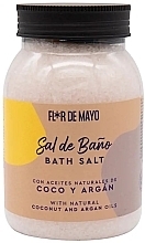 Badesalz Kokosnuss und Argan - Flor De Mayo Coconut and Argan Bath Salt — Bild N1
