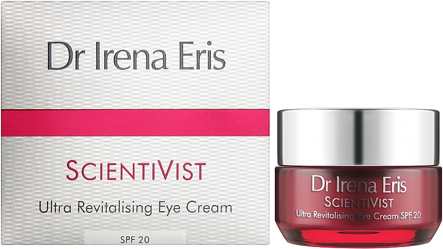 Revitalisierende Augencreme mit Koffein SPF20 - Dr. Irena Eris ScientiVist Ultra Revitalising Eye Cream SPF 20 — Bild N2