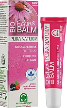 Revitalisierender Lippenbalsam mit Echinacea-Extrakt und Beerenduft - Natura House Protective Lip Balm — Bild N2